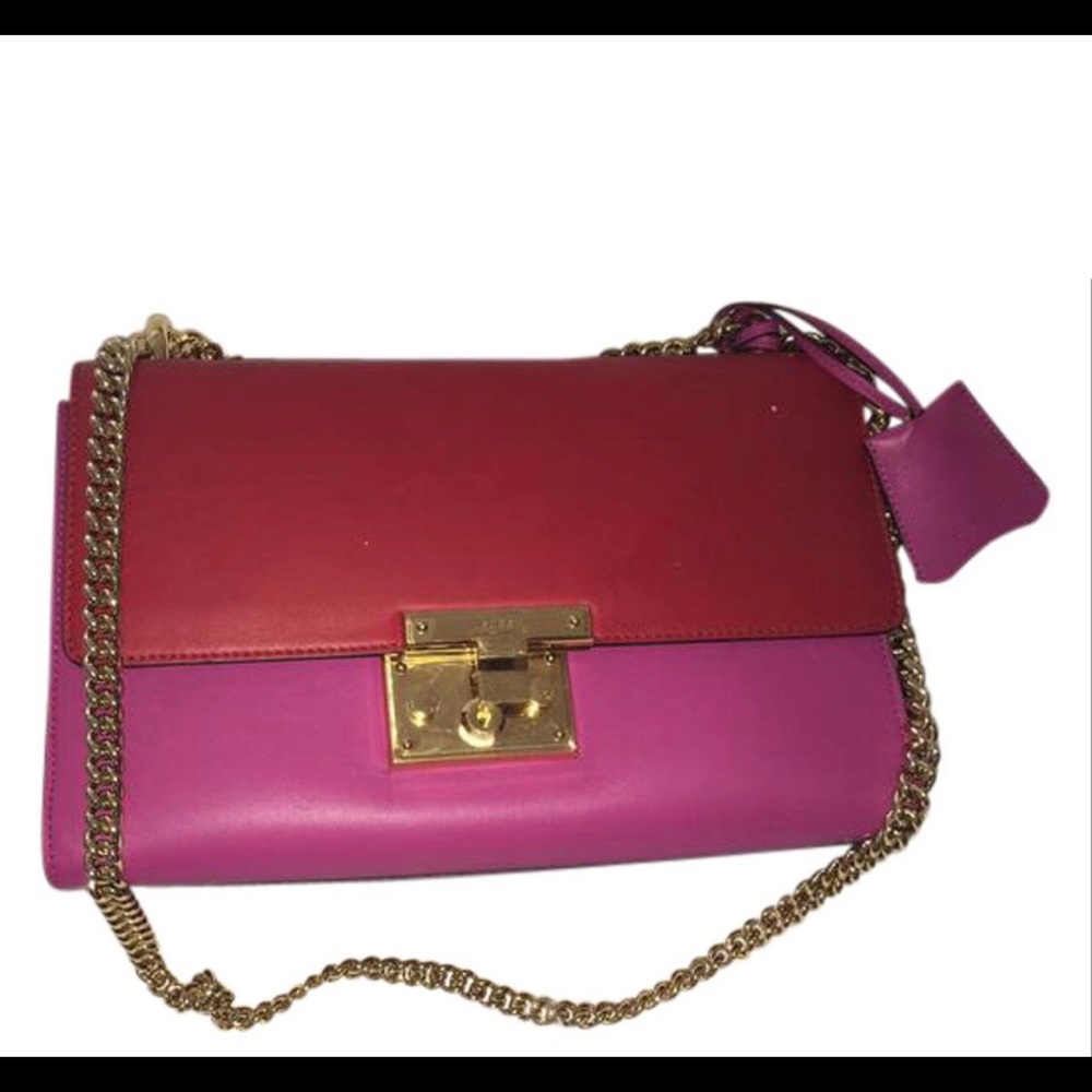 Gucci Padlock Supreme Pink & Red Bag Gem